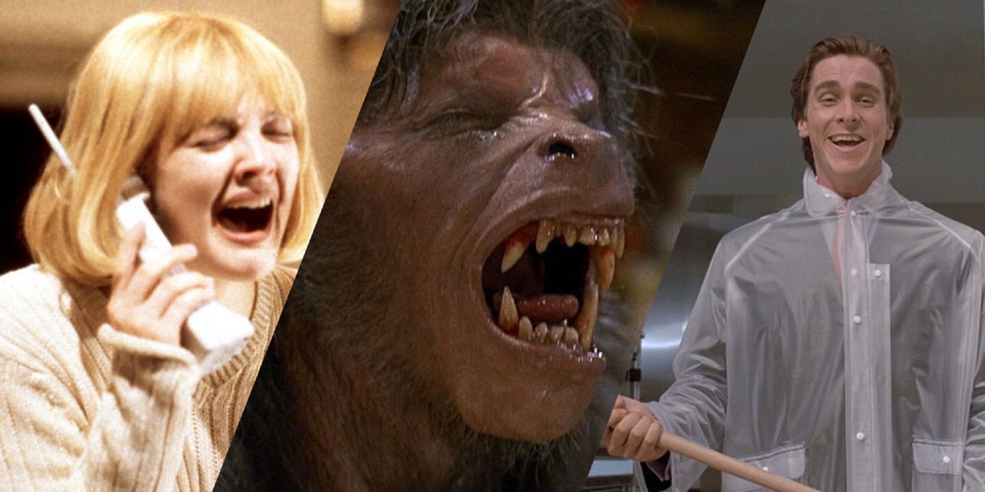 Scream, American Werewolf in London, & American Psycho