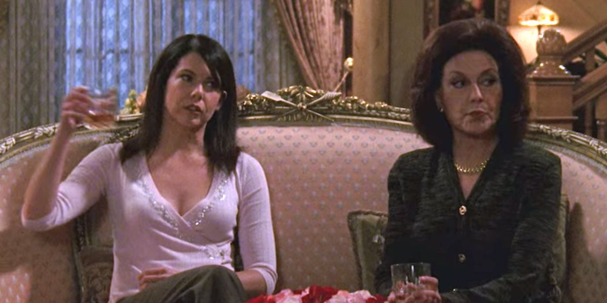 Lorelai (Lauren Graham) and Emily (Kelly Bishop) on 'Gilmore Girls.'