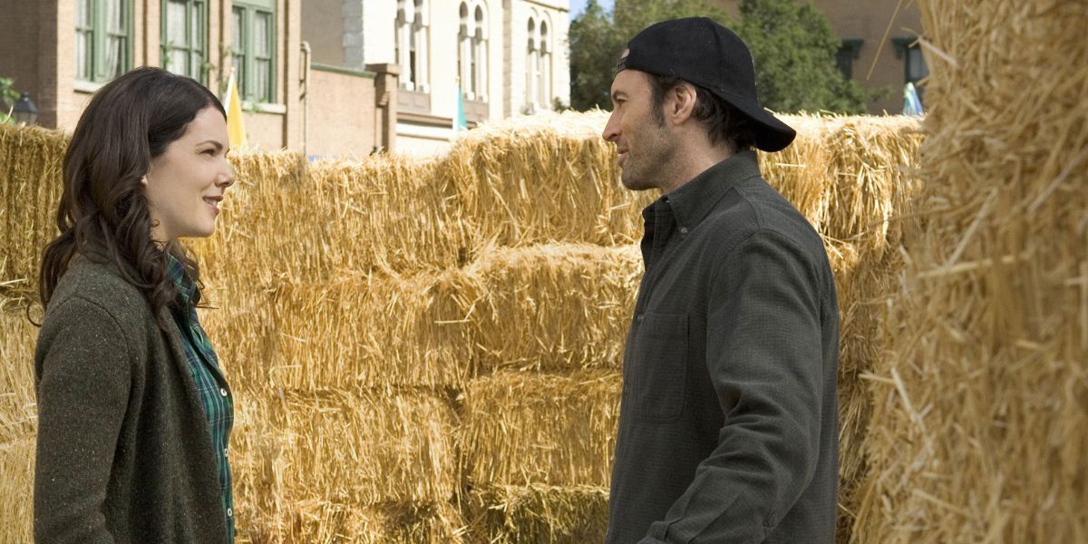 Lorelai (Lauren Graham) and Luke (Scott Patterson) on 'Gilmore Girls.'