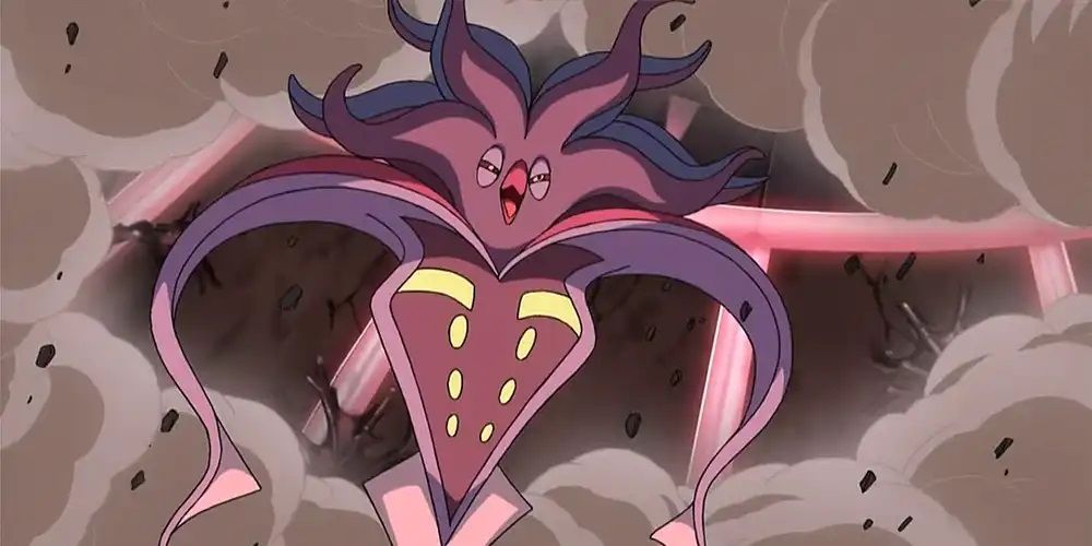 An evil Malamar fom the Pokémon X-and Y anime