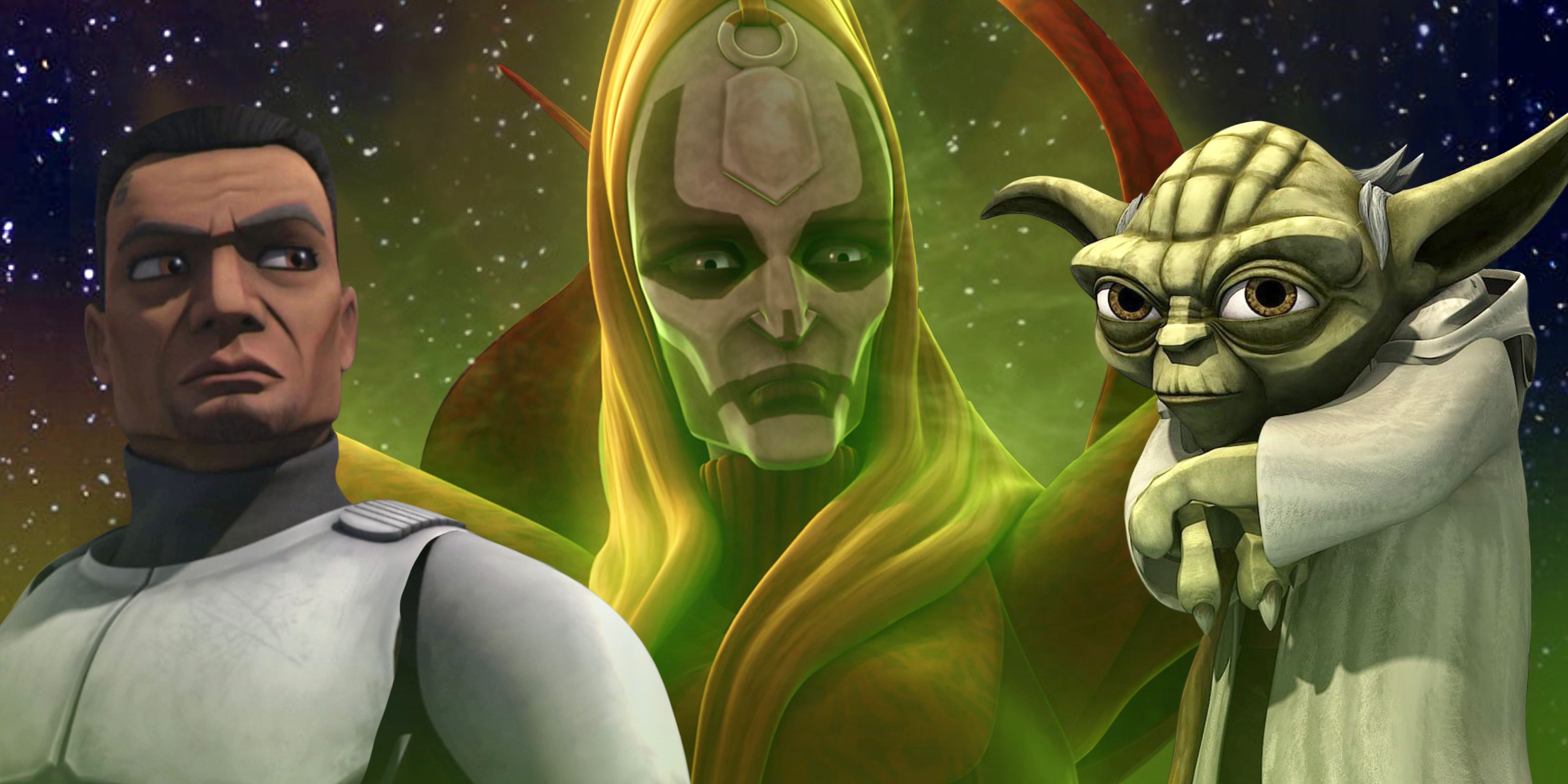 The Clone Wars Fives Mother Talzin Yoda