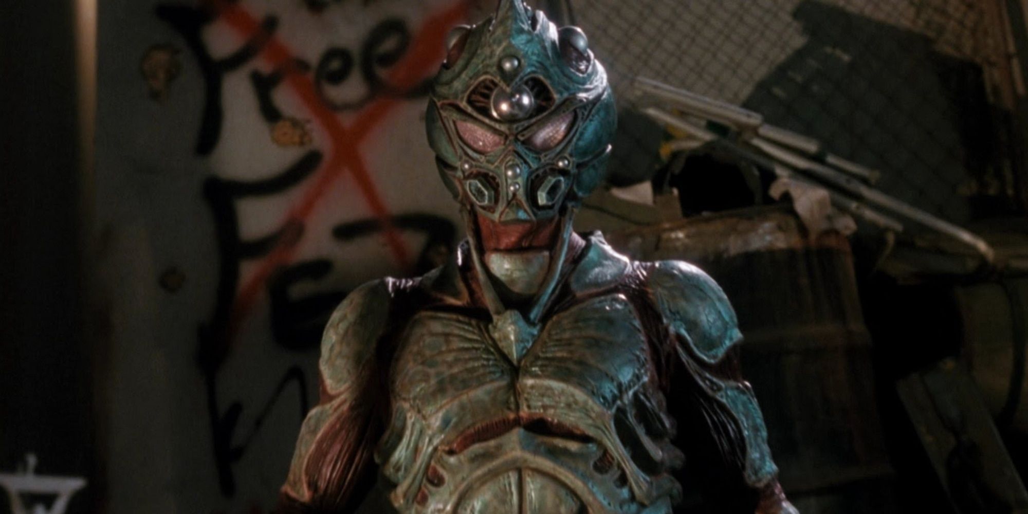 Jack Armstrong as Sean Barker/the Guyver Unit from The Guyver (1991)
