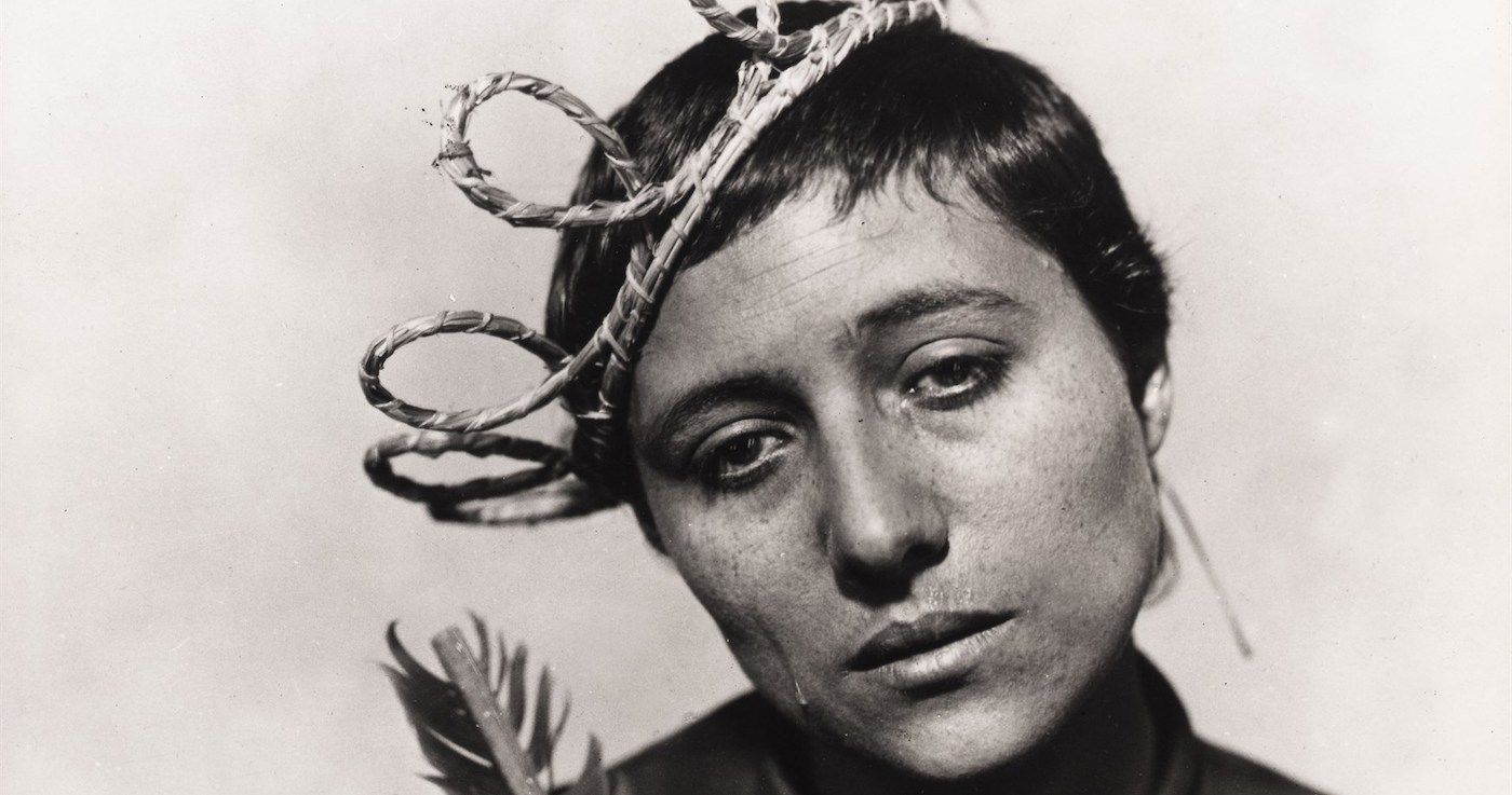 Renée Jeanne Falconetti as Joan of Arc in 'The Passion of Joan of Arc.'