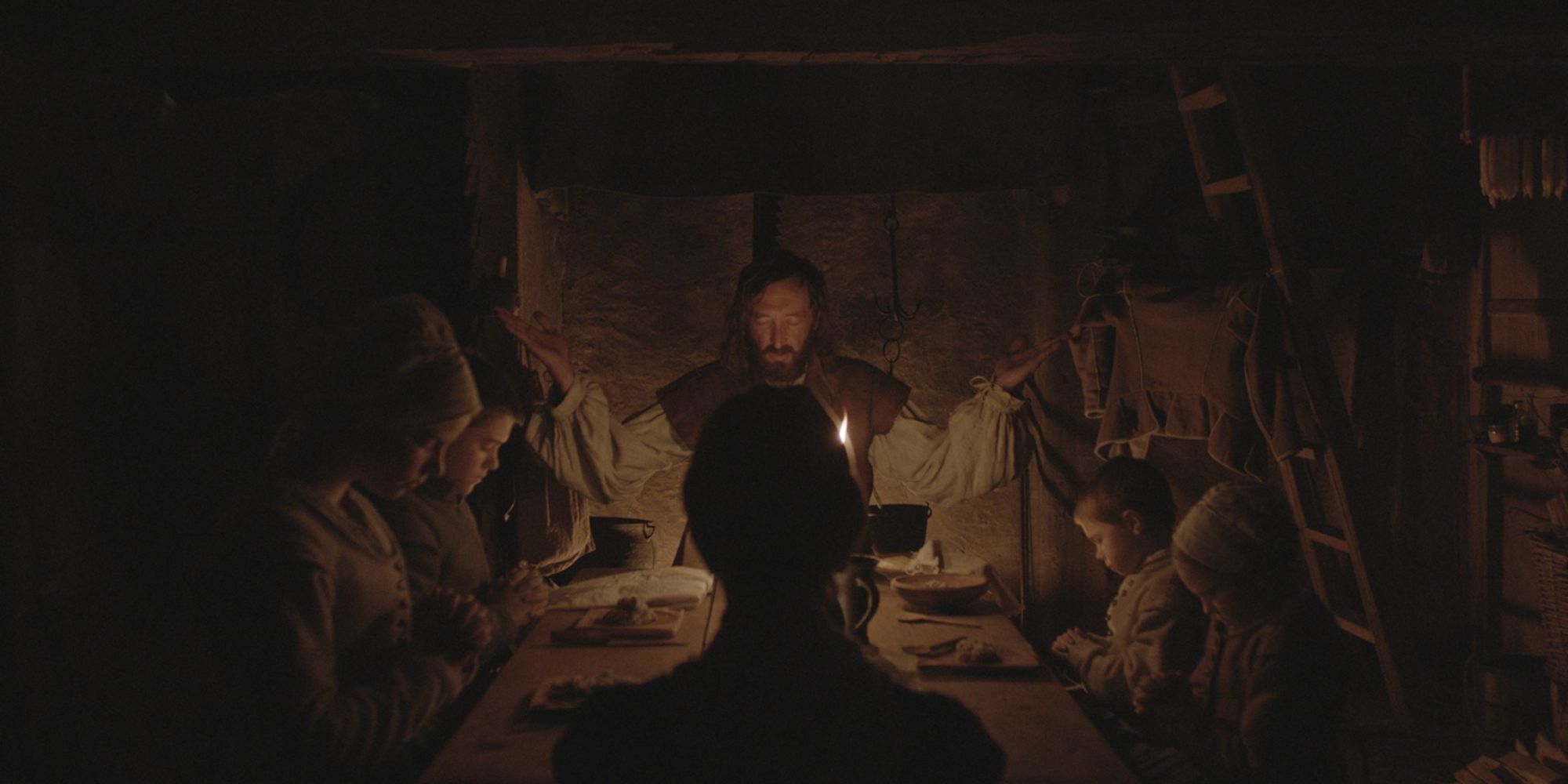 The Puritan family in The Witch (2015)