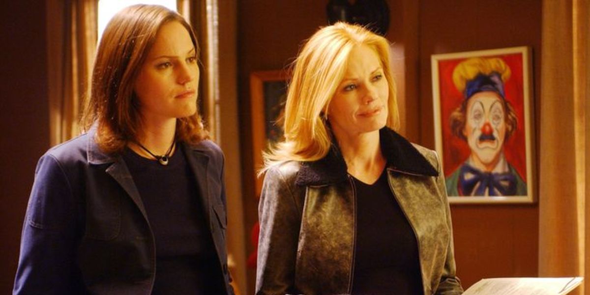 Katherine Willows and Sarah Seidle from CSI.