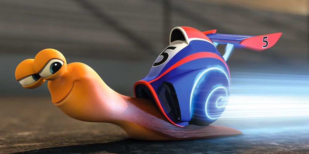 Turbo the racing snail