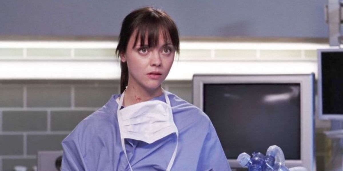 Christina Ricci on 'Grey's Anatomy.'
