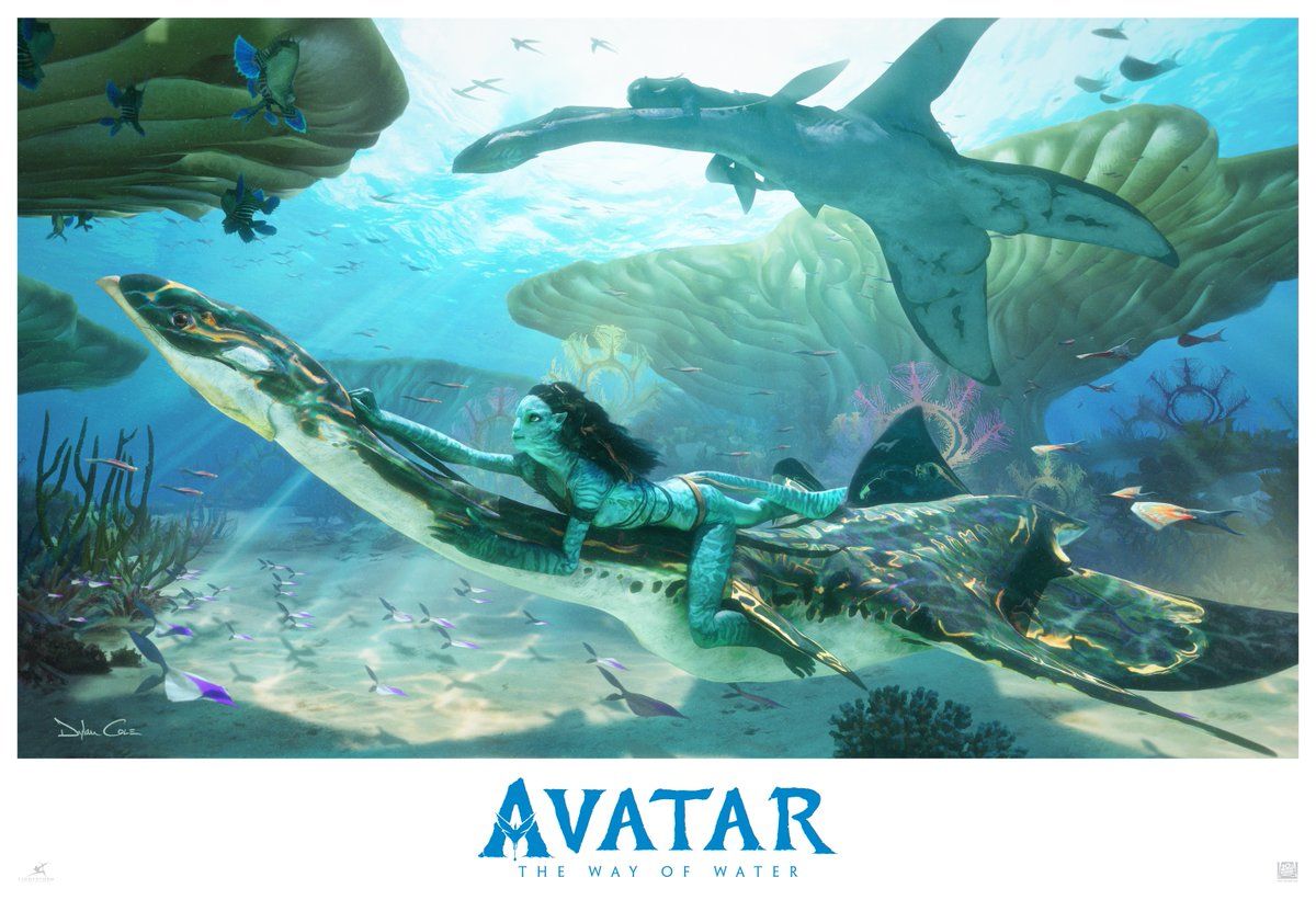 Avatar The Way of Water Concept Art Showcases Pandora's Oceans