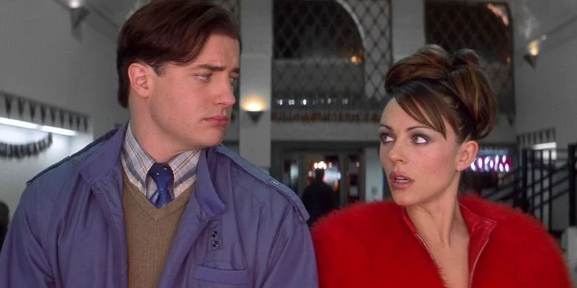 Brendan Fraser and Elizabeth Hurley in Bedazzled
