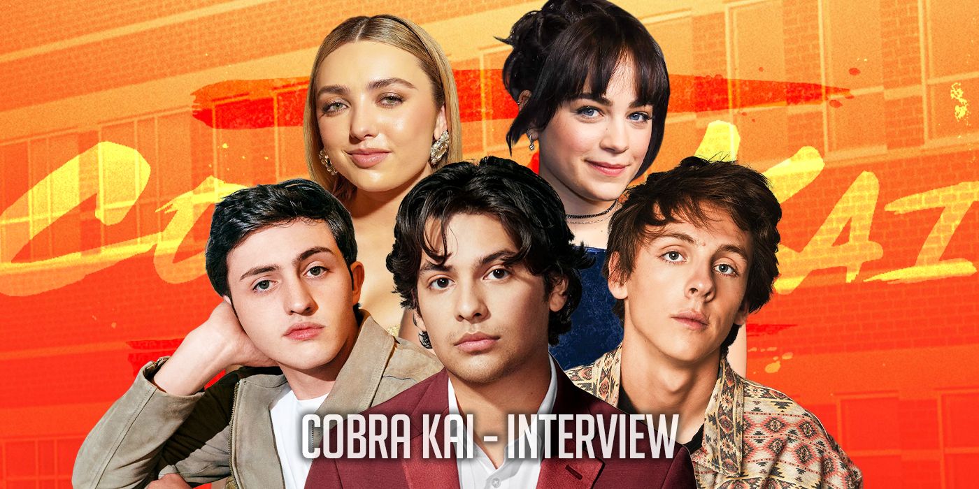 Xolo Maridueña, Peyton List, Mary Mouser, Jacob Bertrand and Gianni DeCenzo Talk Cobra Kai