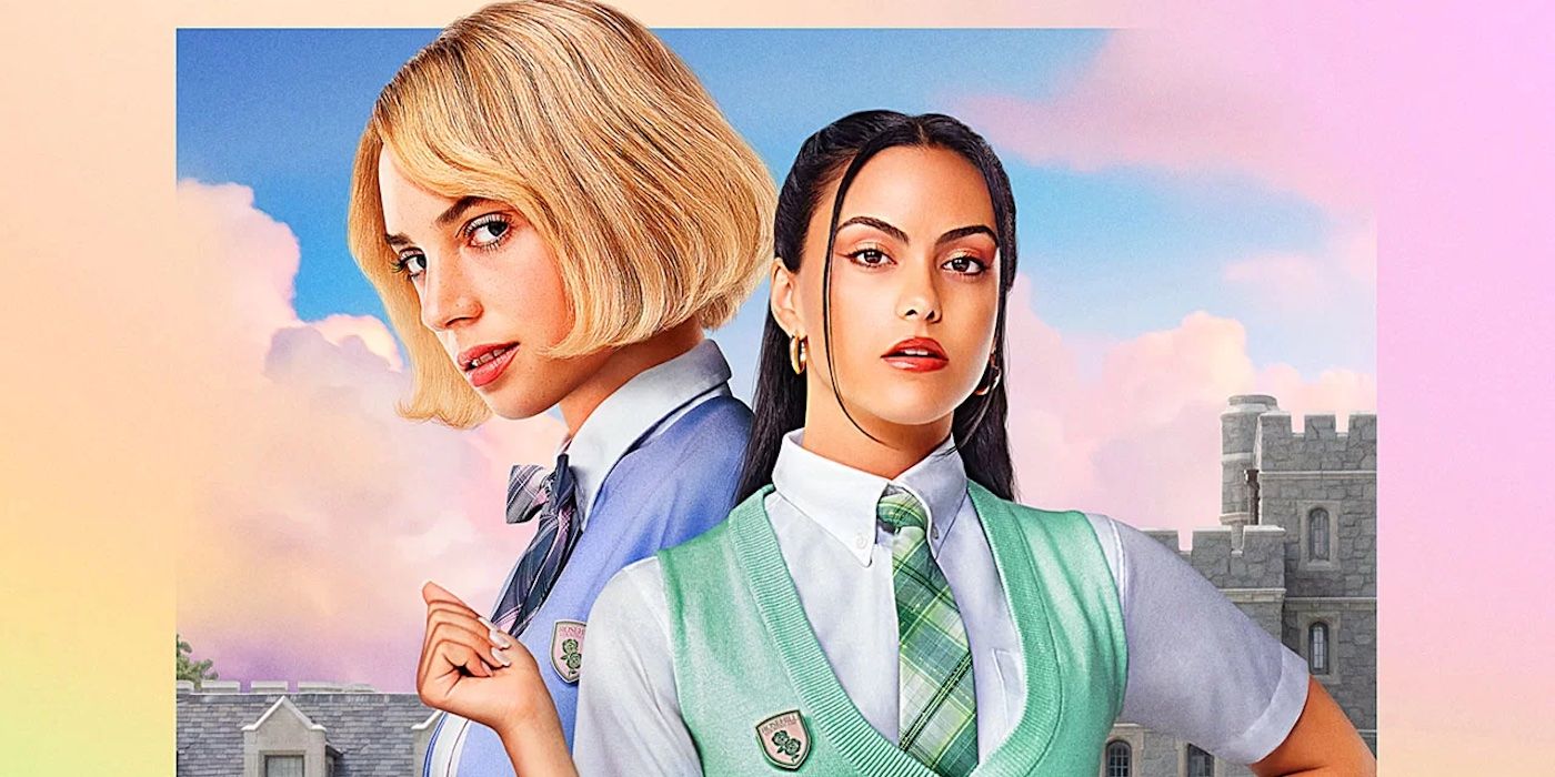 Maya Hawke y Camila Mendes en un póster de Do Revenge.