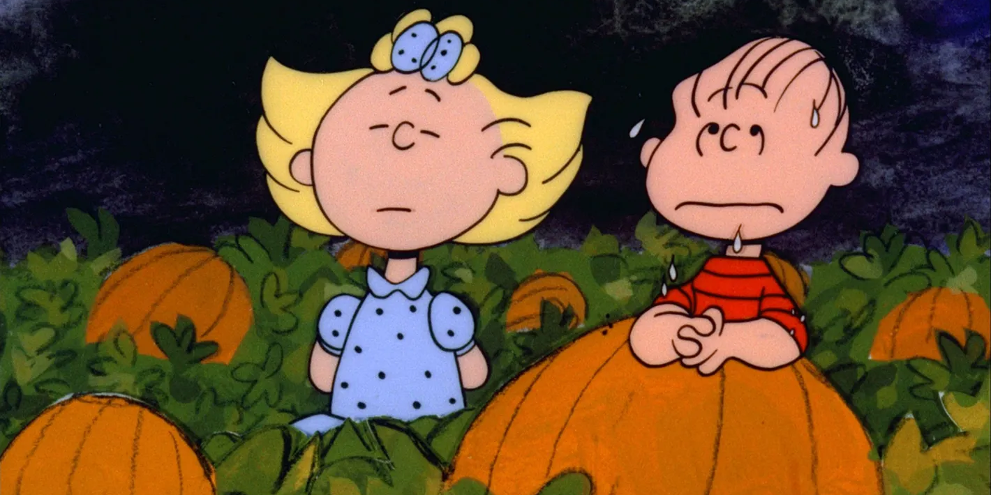 Sally and Linus It's The Great Pumpkin Charlie Brown