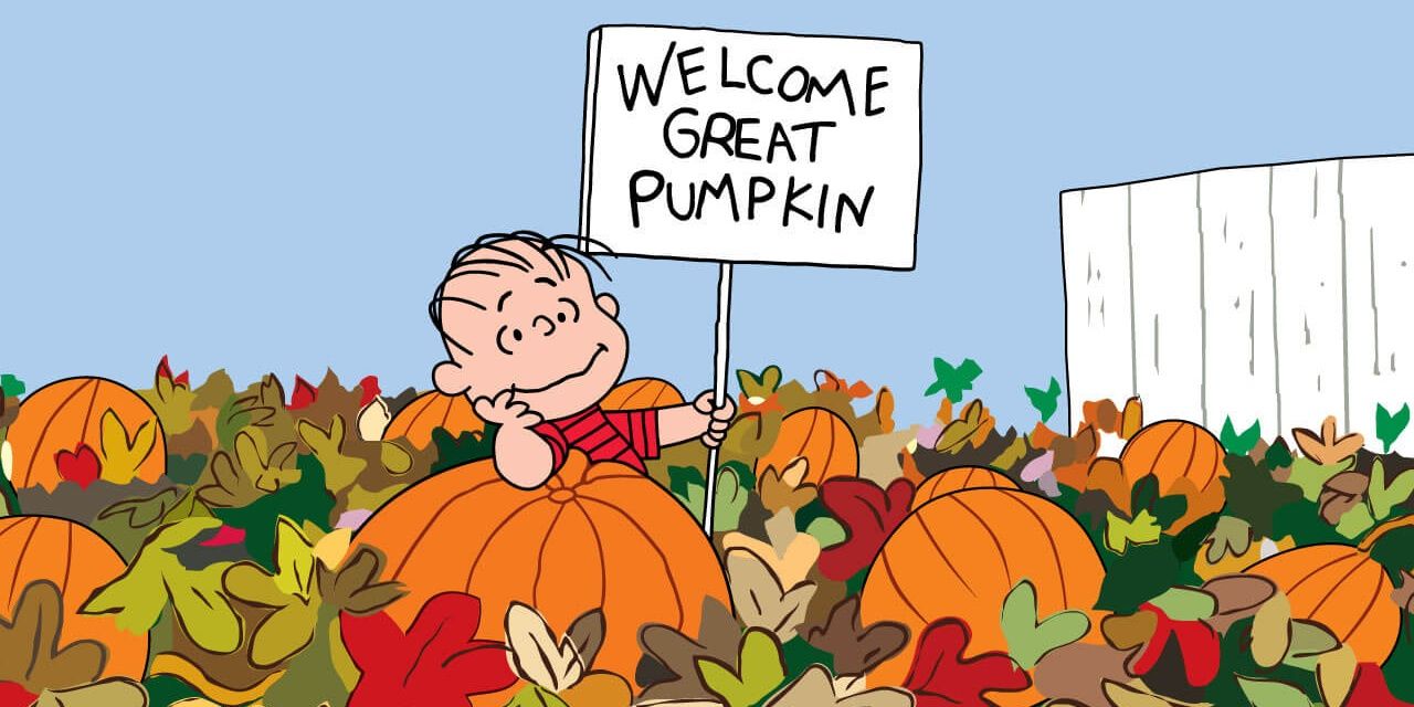 Linus in It's The Great Pumpkin Charlie Brown