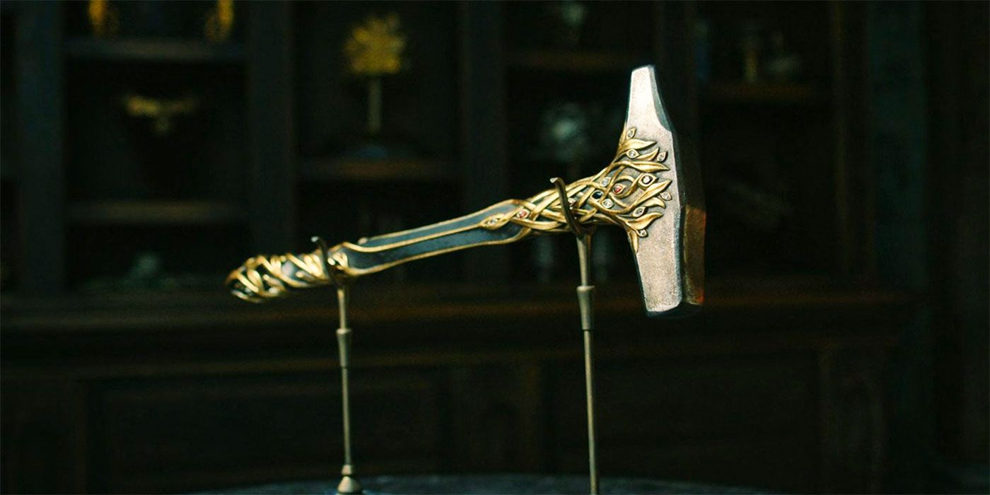 Feanor's hammer featured in the Rings of Power.