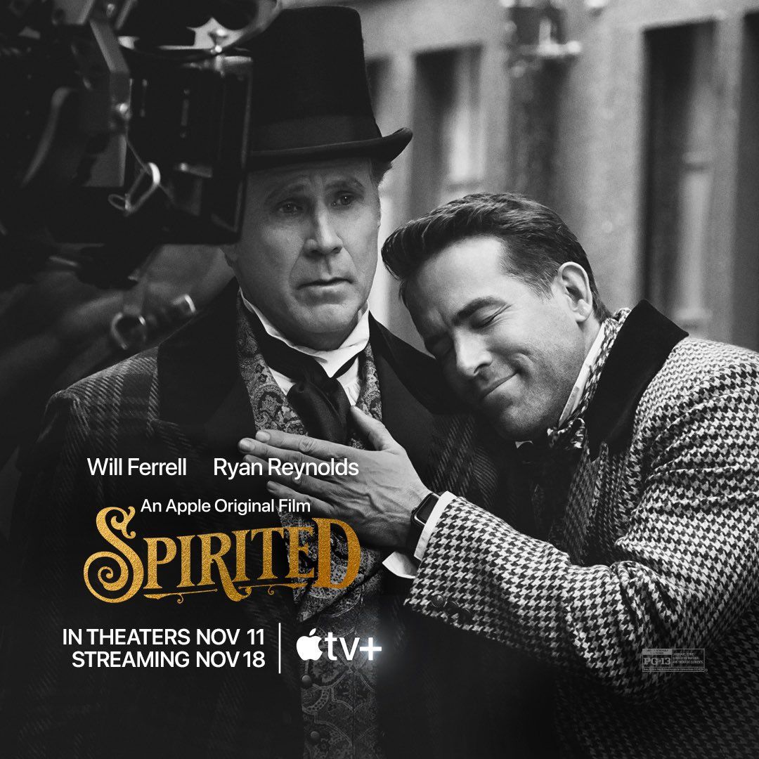 spirited poster ryan reynolds will ferrell