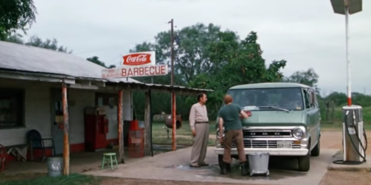 Gas Station in Texas Chainsaw Massacre 