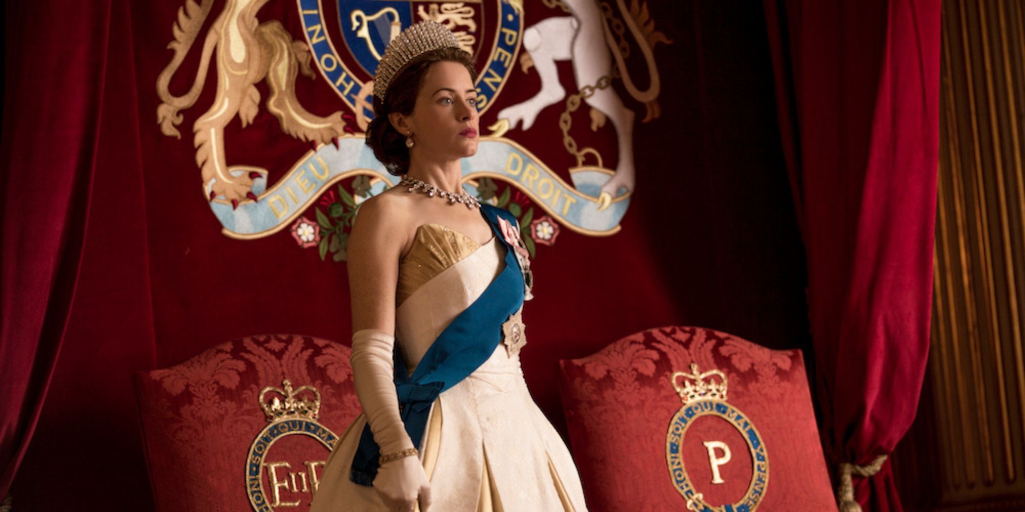 Claire Foy comme reine Elizabeth