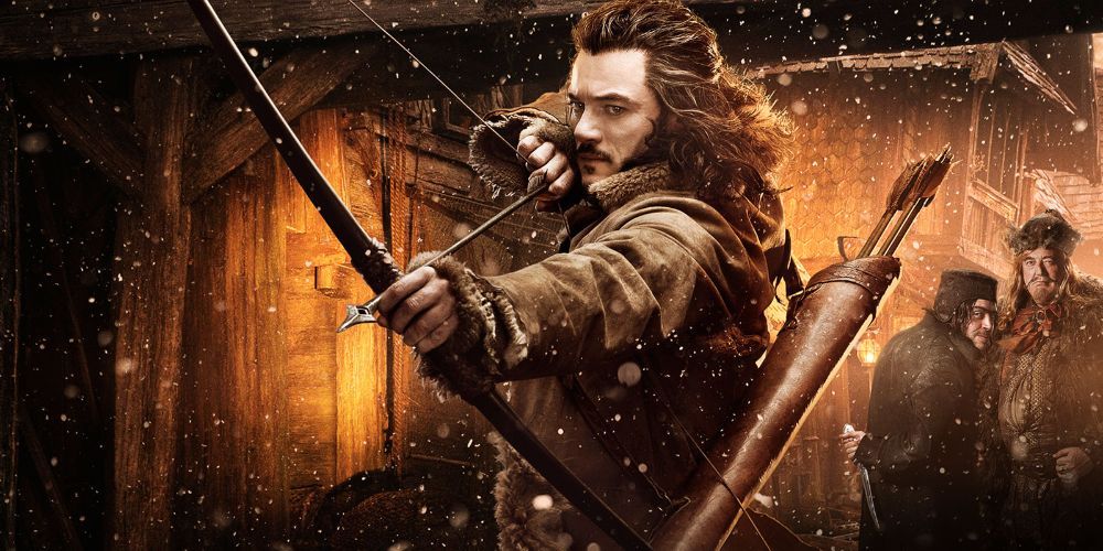 Bard the Bowman in promotional material for The Hobbit: The Battle of Five Armies