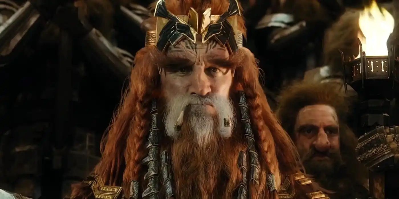 Dain Ironfoot crowned as King Dain II in The Hobbit: The Battle of the Five Armies Extended Edition
