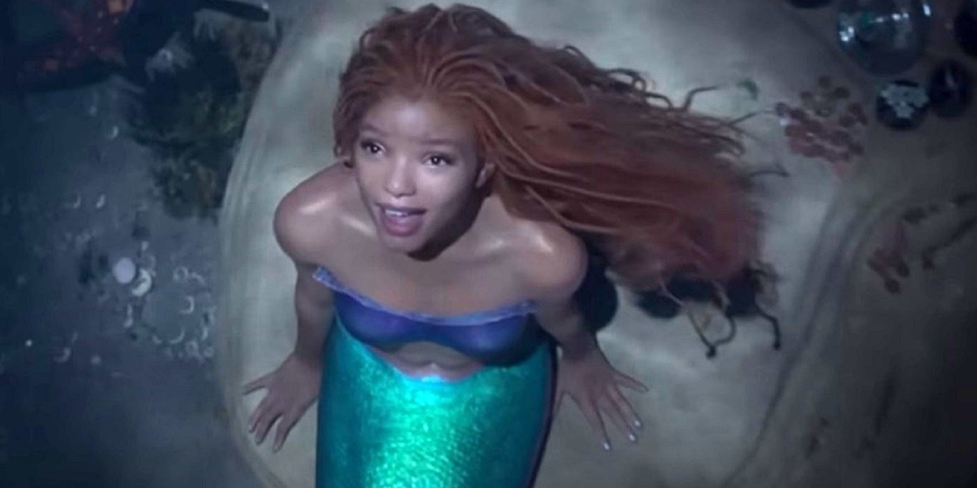 Little Mermaid: Halle Bailey Stuns as Ariel in D23-Exclusive Sneak Peek