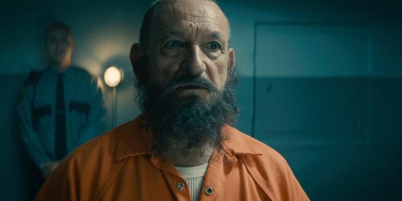 Trevor Slattery in prison looking confused in the Marvel one-shot All Hail the King.