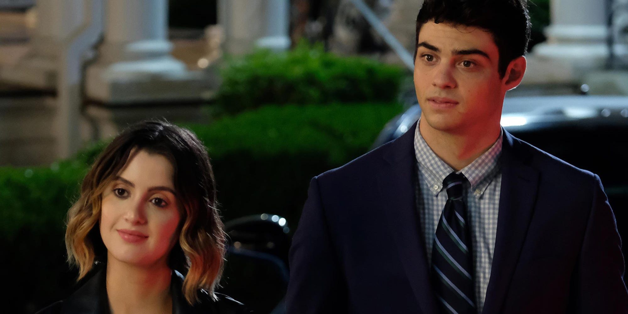 Brooks and Celia from The Perfect Date standing together