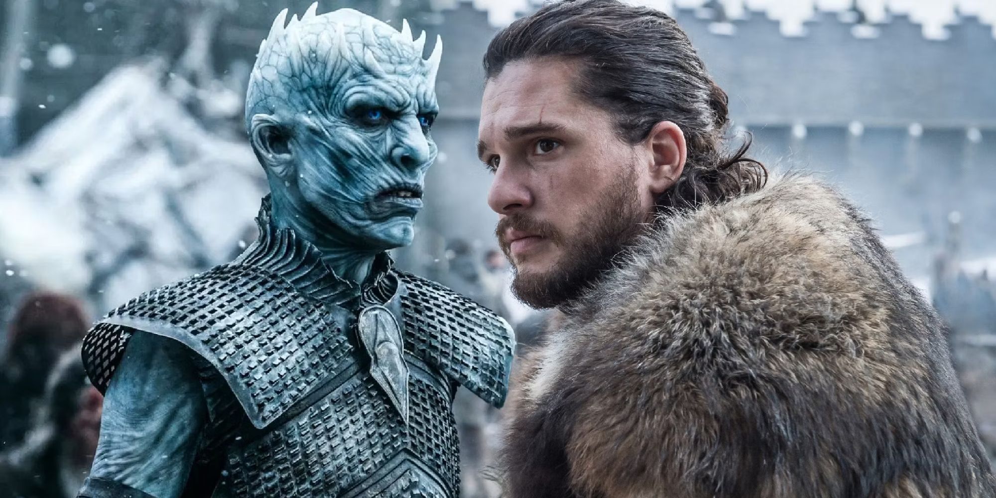 snow and night king
