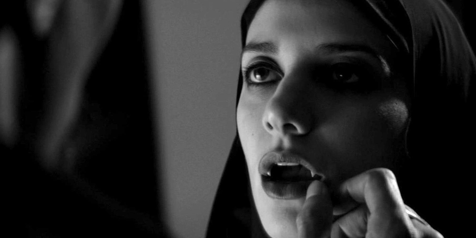 Ana Lily Amirpour in 'A Girl Walks Home Alone At Night'