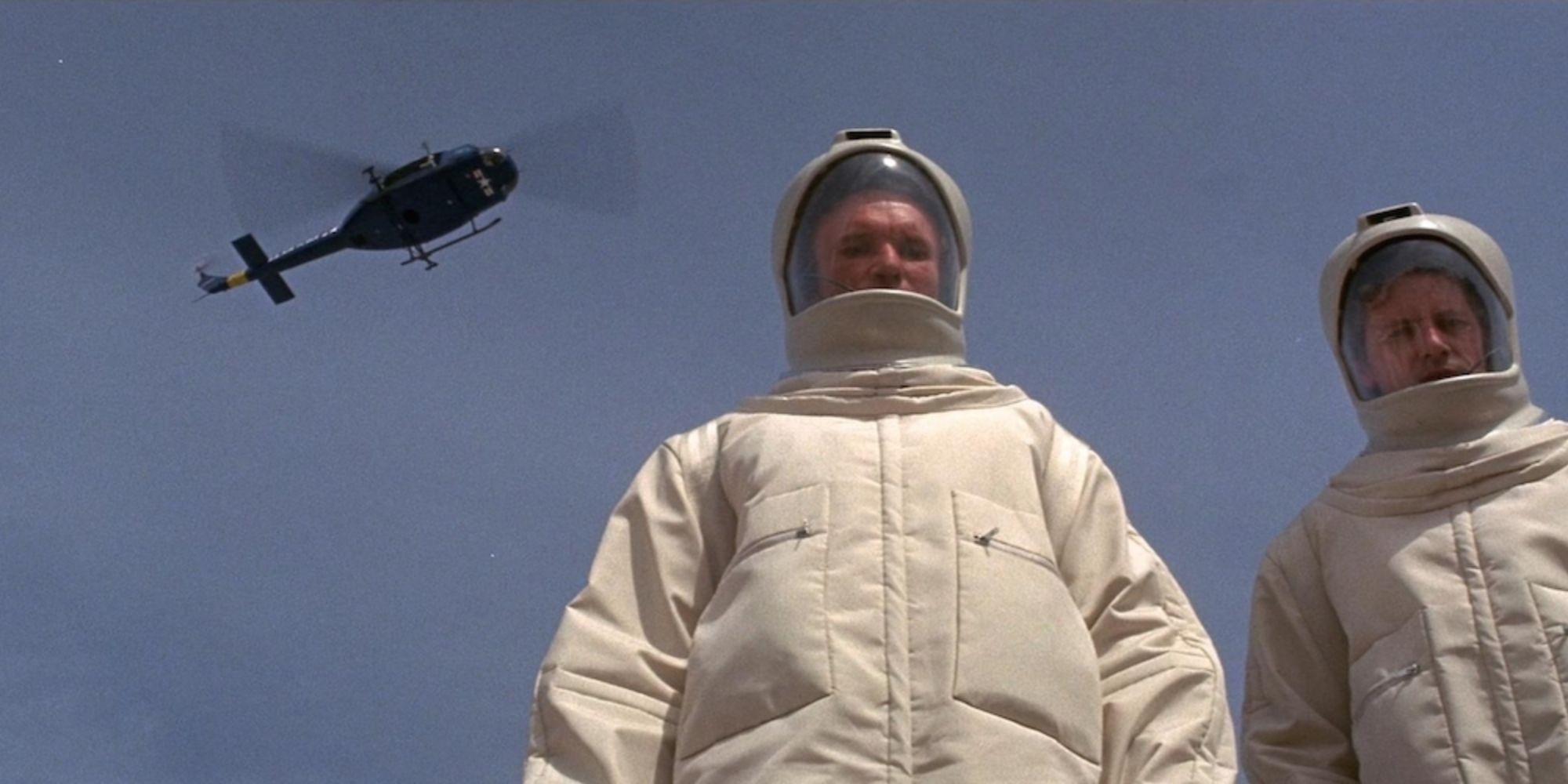 Andromeda Strain - two scientists investigating small New Mexico town where everyone died.