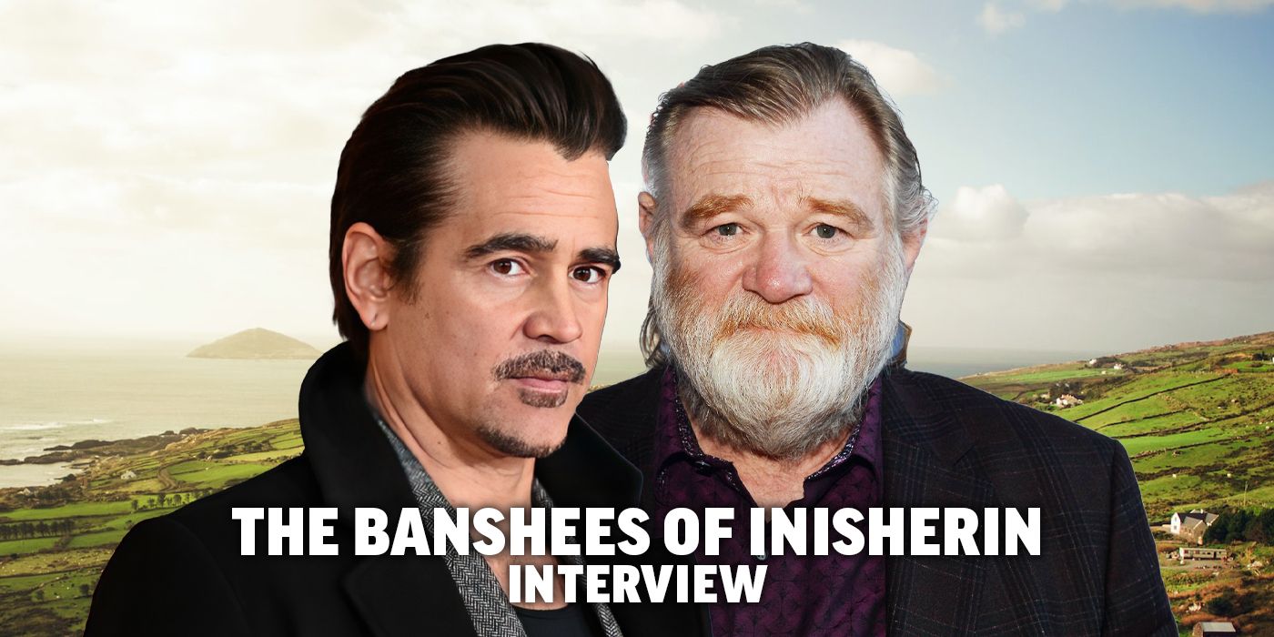 Colin-Farrell-Brendan-Gleeson-Banshees-of-Inisherin-interview-Feature social