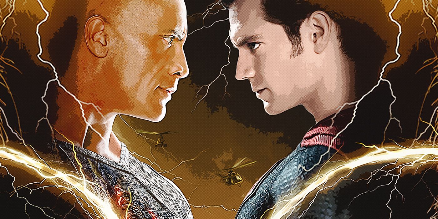 Henry Cavill's Superman Teams Up With Shazam To Fight The Rock's