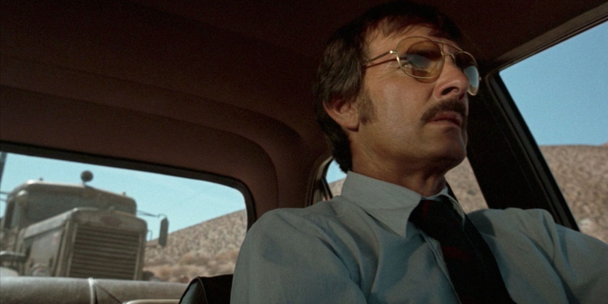 Dennis Weaver as David Mann in Duel