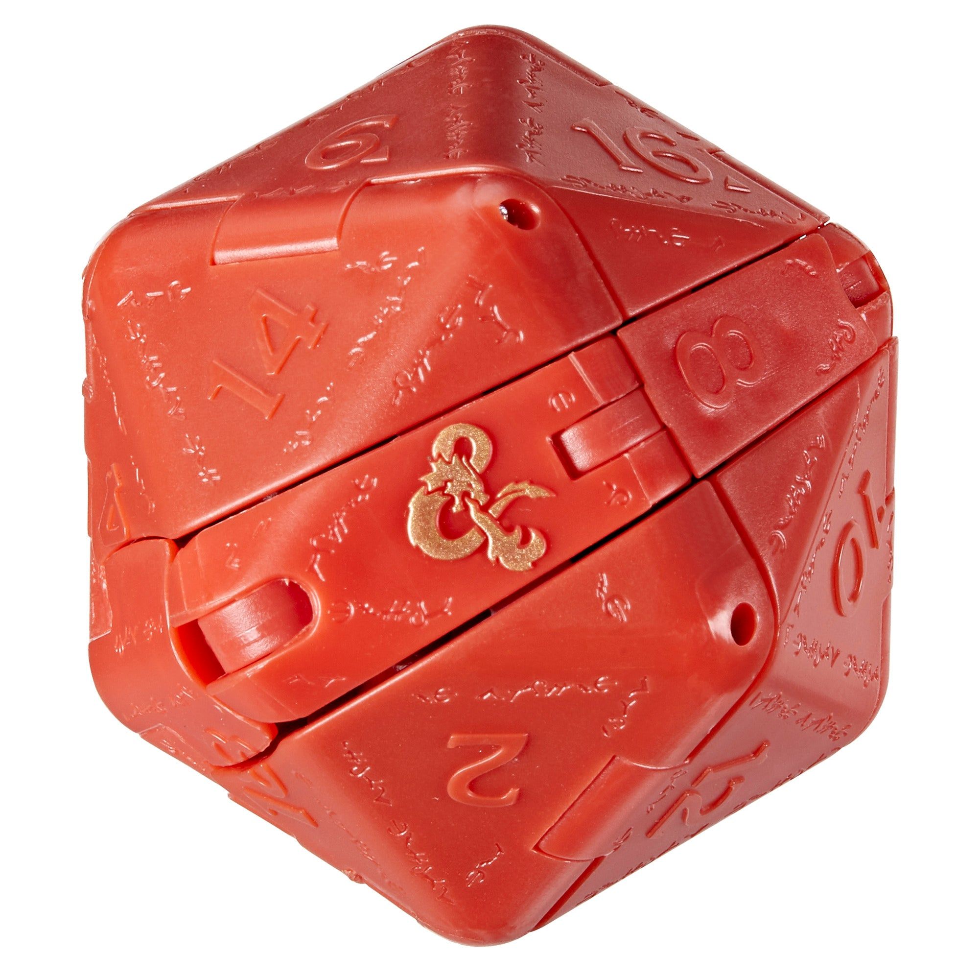 Dungeons and Dragons Red Dragon Diceling in D20 Form
