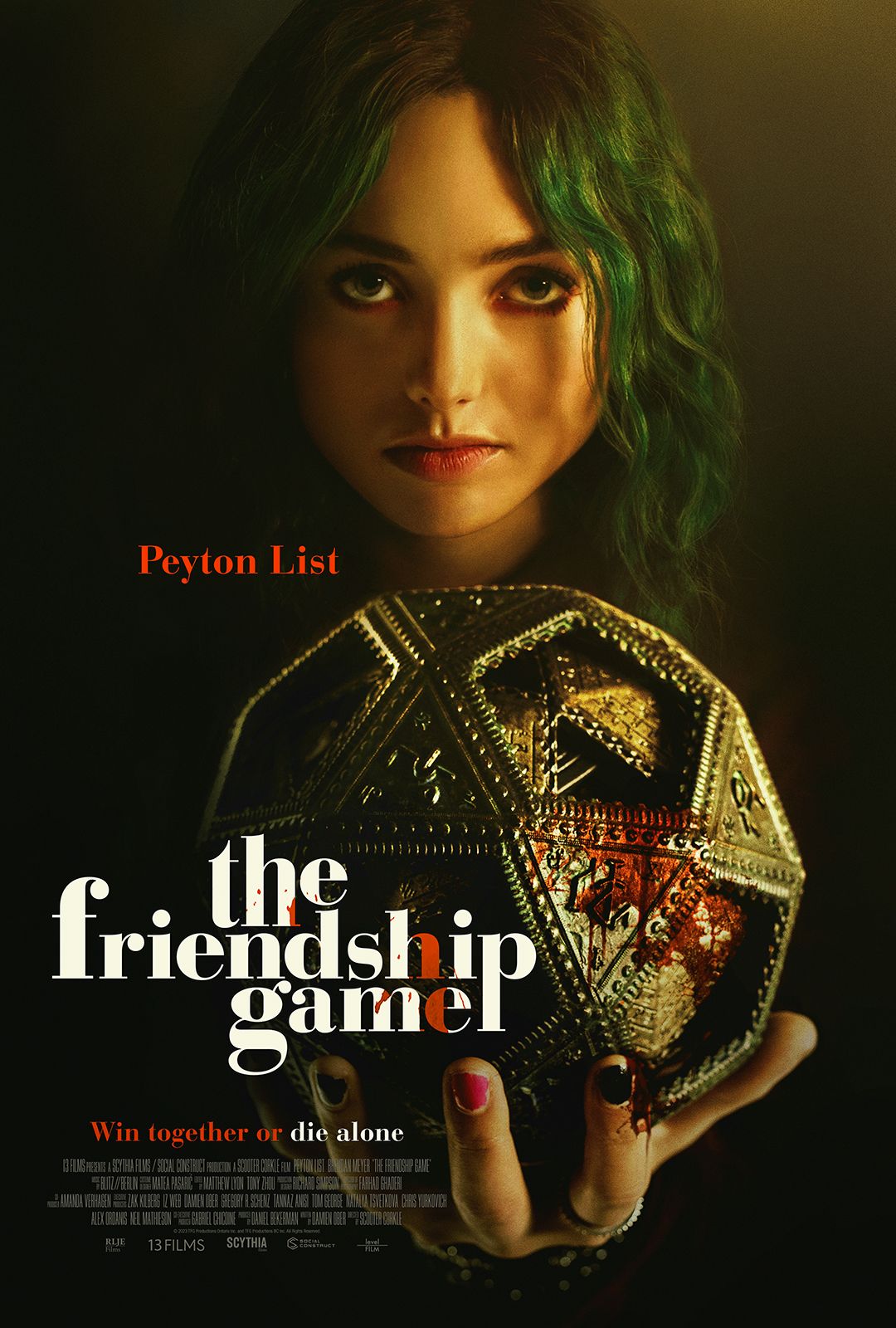 Friendship Game Poster Reveals Peyton List's New Bloody SciFi Thriller