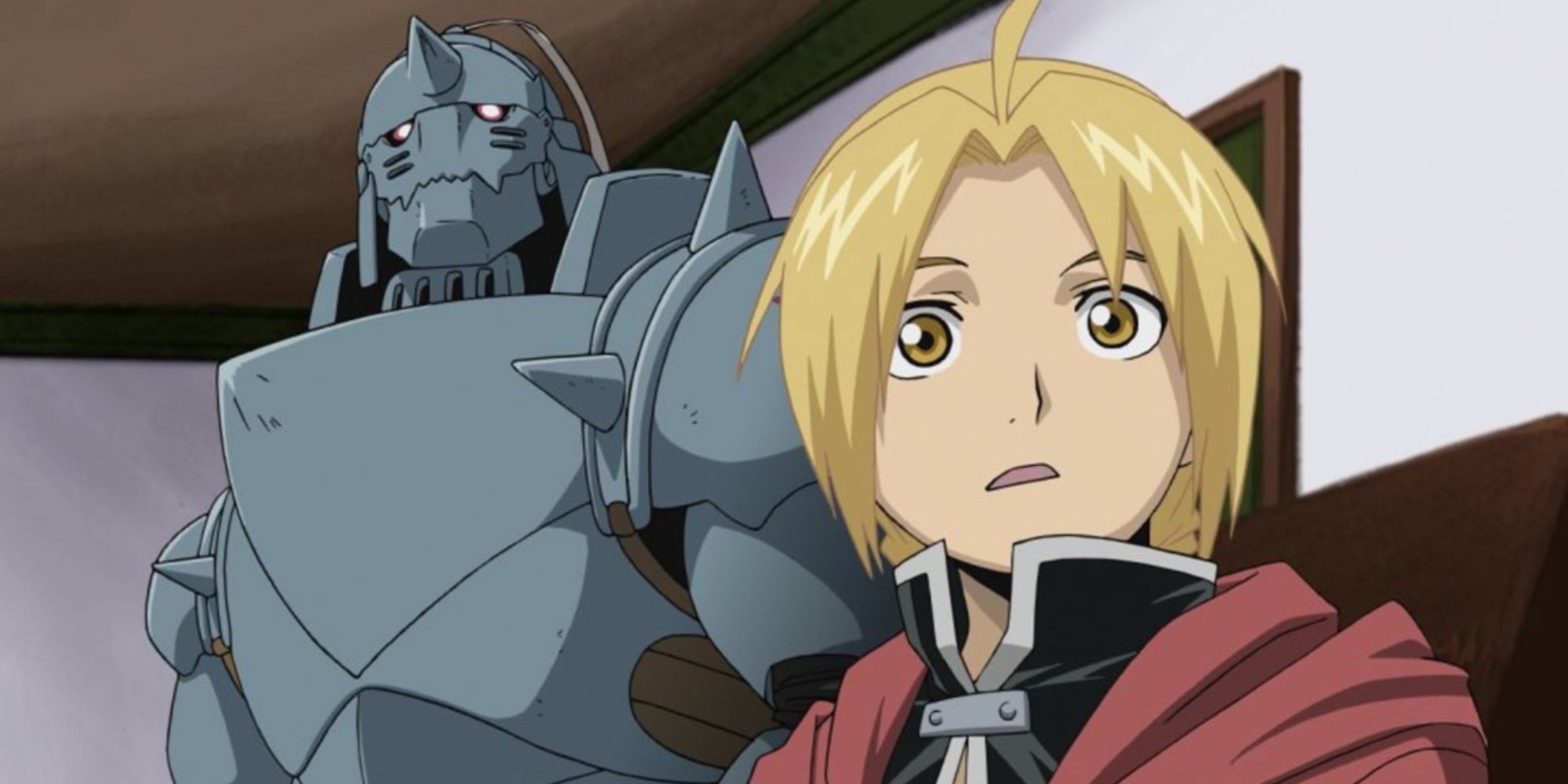 Edward and Alphonse in Fullmetal Alchemist: Brotherood