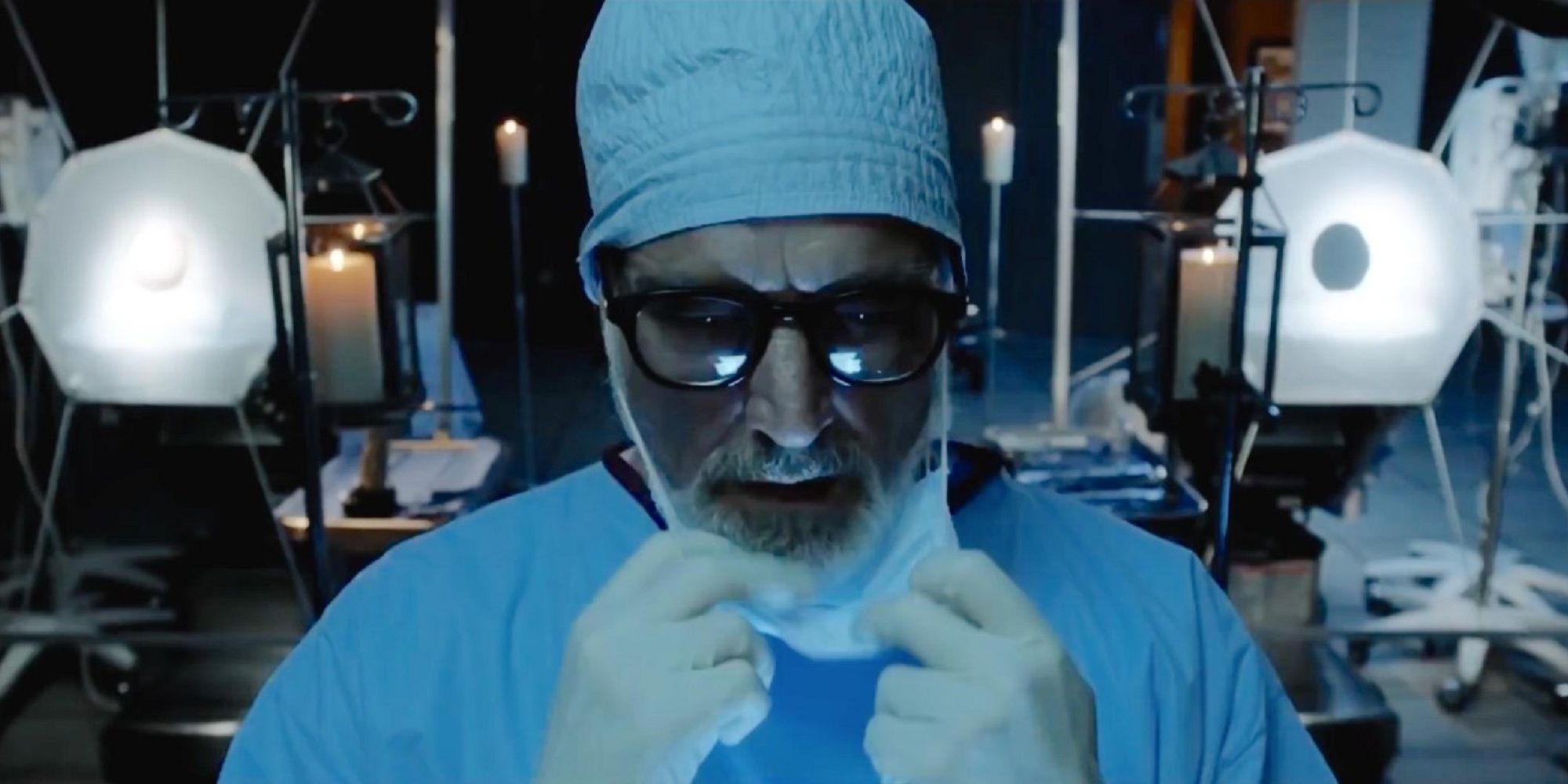 Dean Armitage (Bradley Whitford) performing surgery in 'Get Out.'