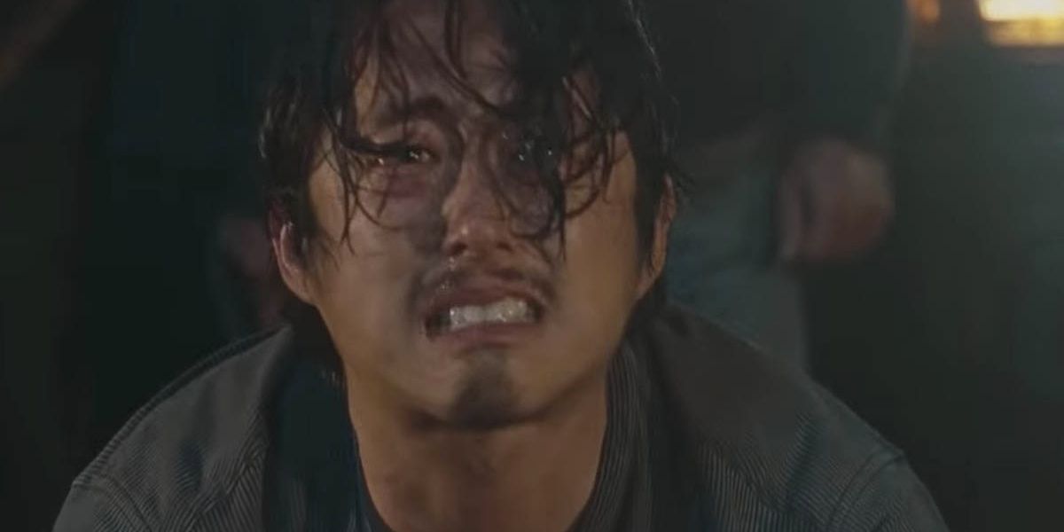 Glenn on The Walking Dead