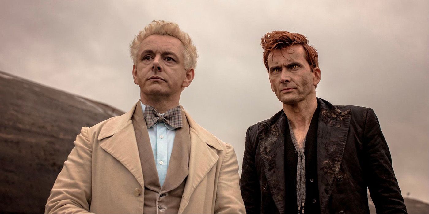 Good Omens مايكل شين ديفيد تينانت المميز الاجتماعي