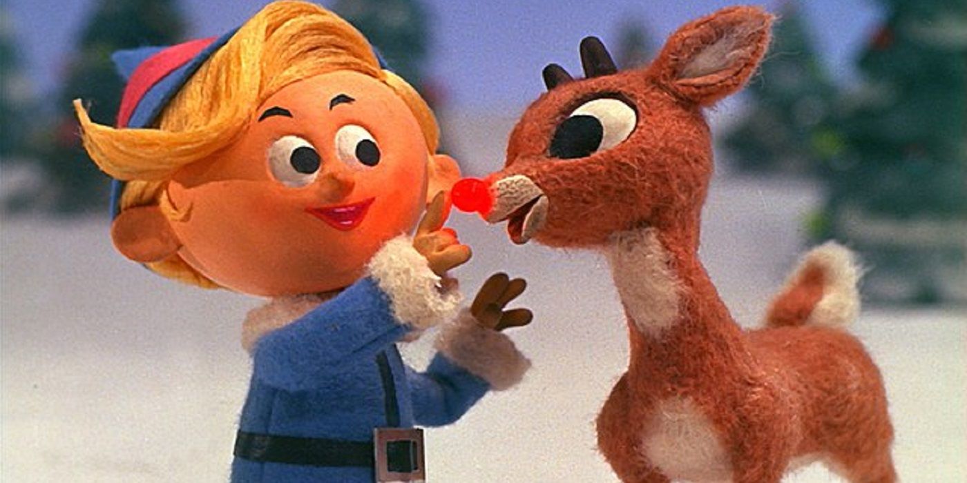 Hermey the elf and Rudolph from Rudolph the Red-Nosed Reindeer
