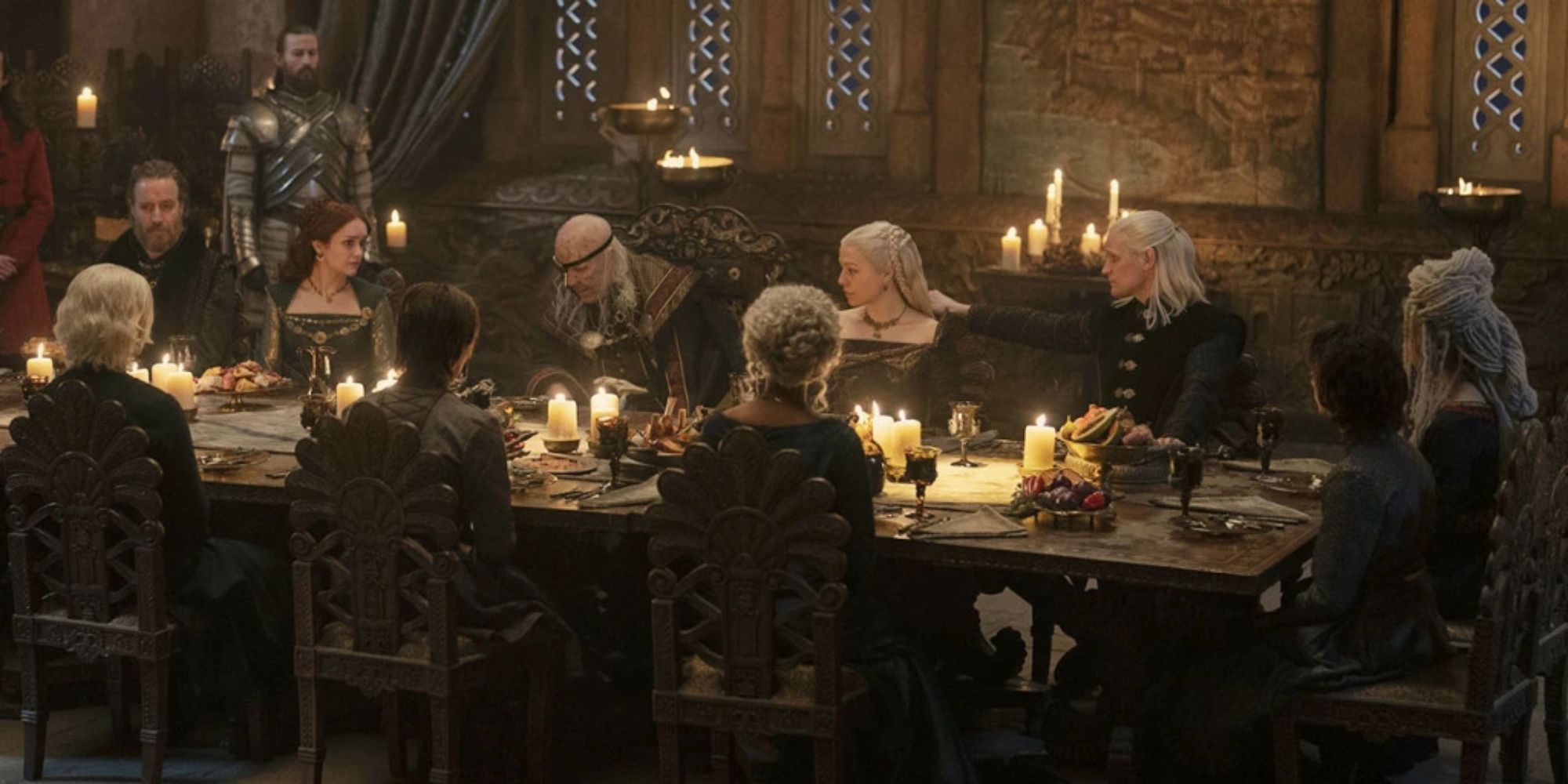 a royal family dinner