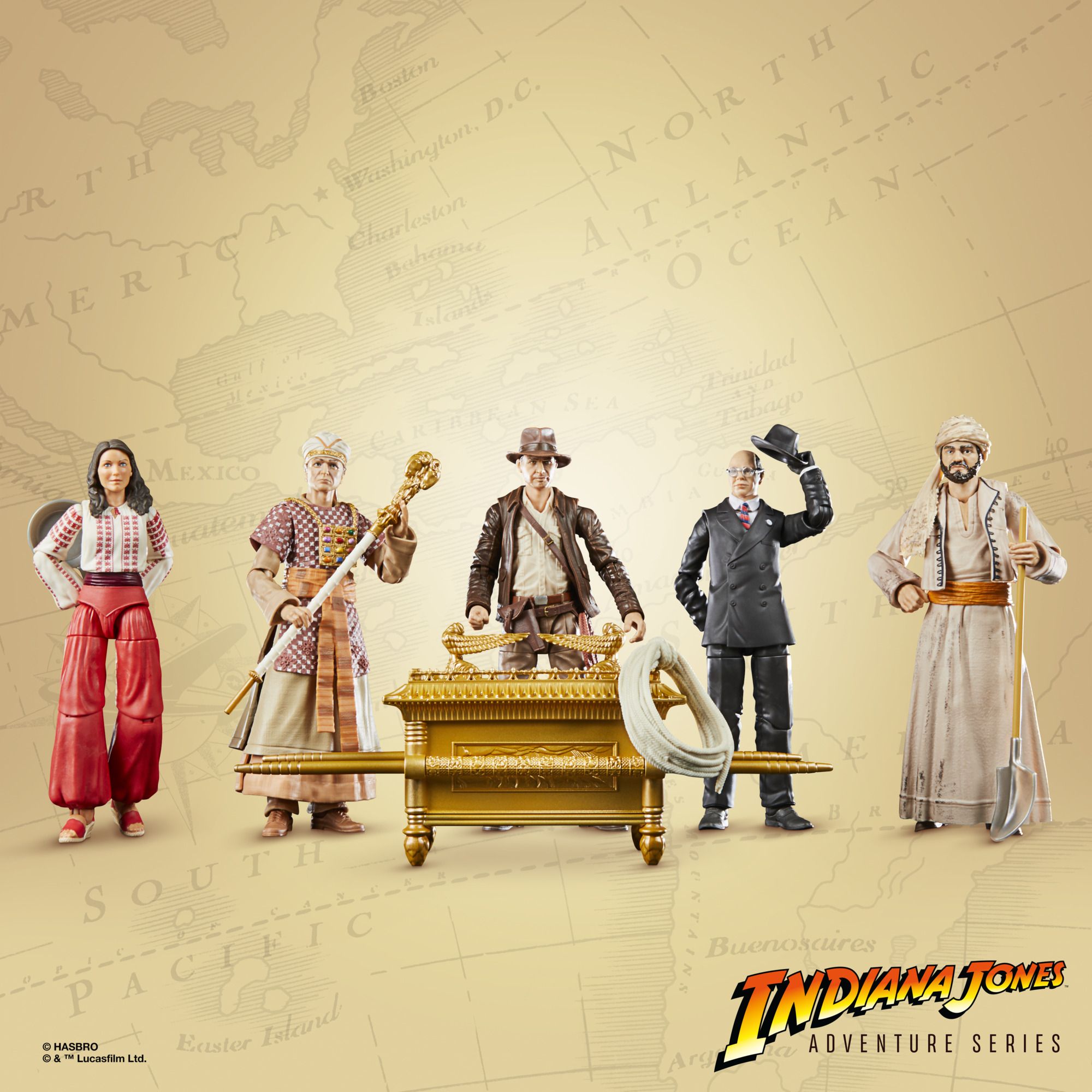 Indiana Jones Adventure Series Figures Coming From Hasbro 7489