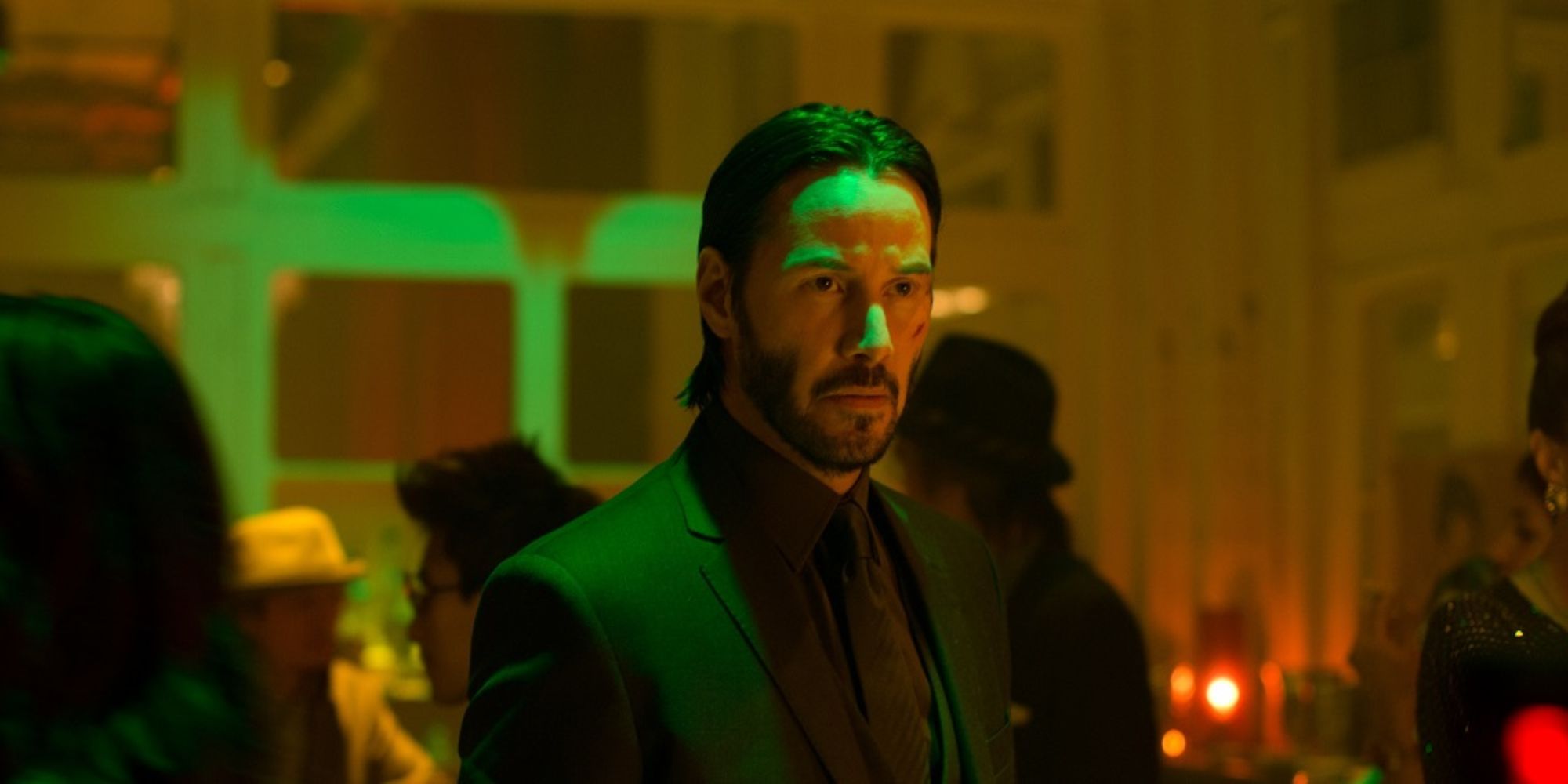 A man in a nightclub
