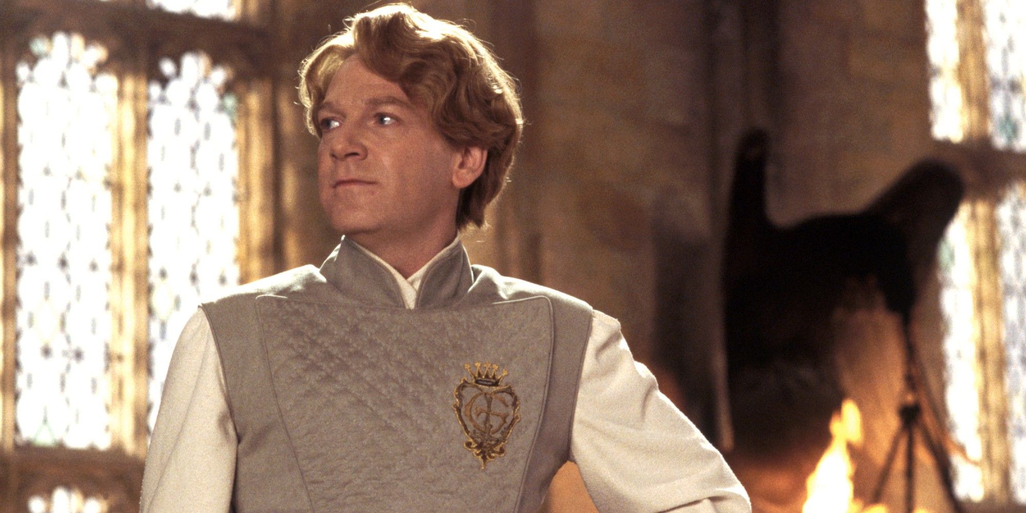 Kenneth Branagh como Gilderoy Lockhart em 'Harry Potter'