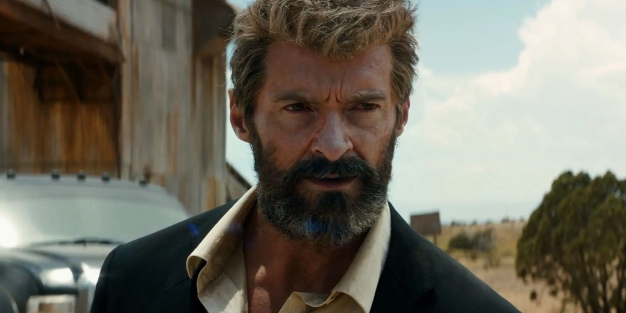 Logan looking to the distance in 'Logan.'