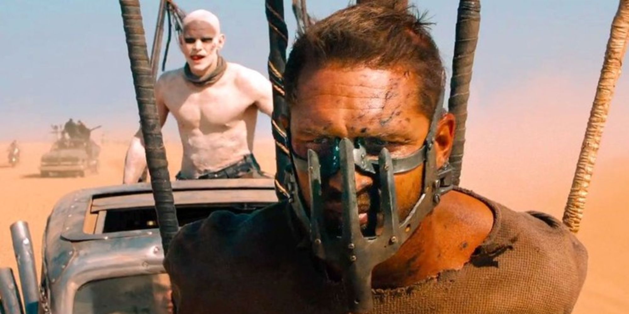 A man in chain