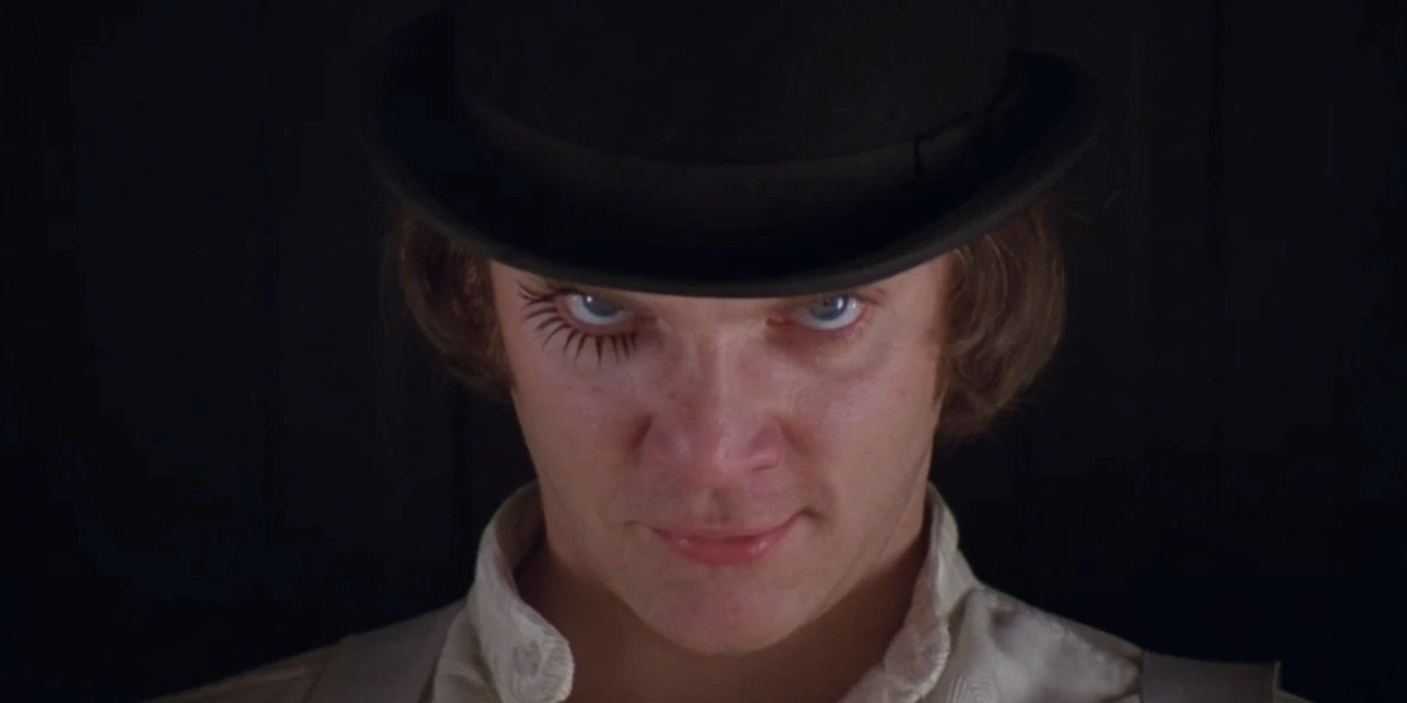 Malcom McDowell as Alex DeLarge in 'A Clockwork Orange'