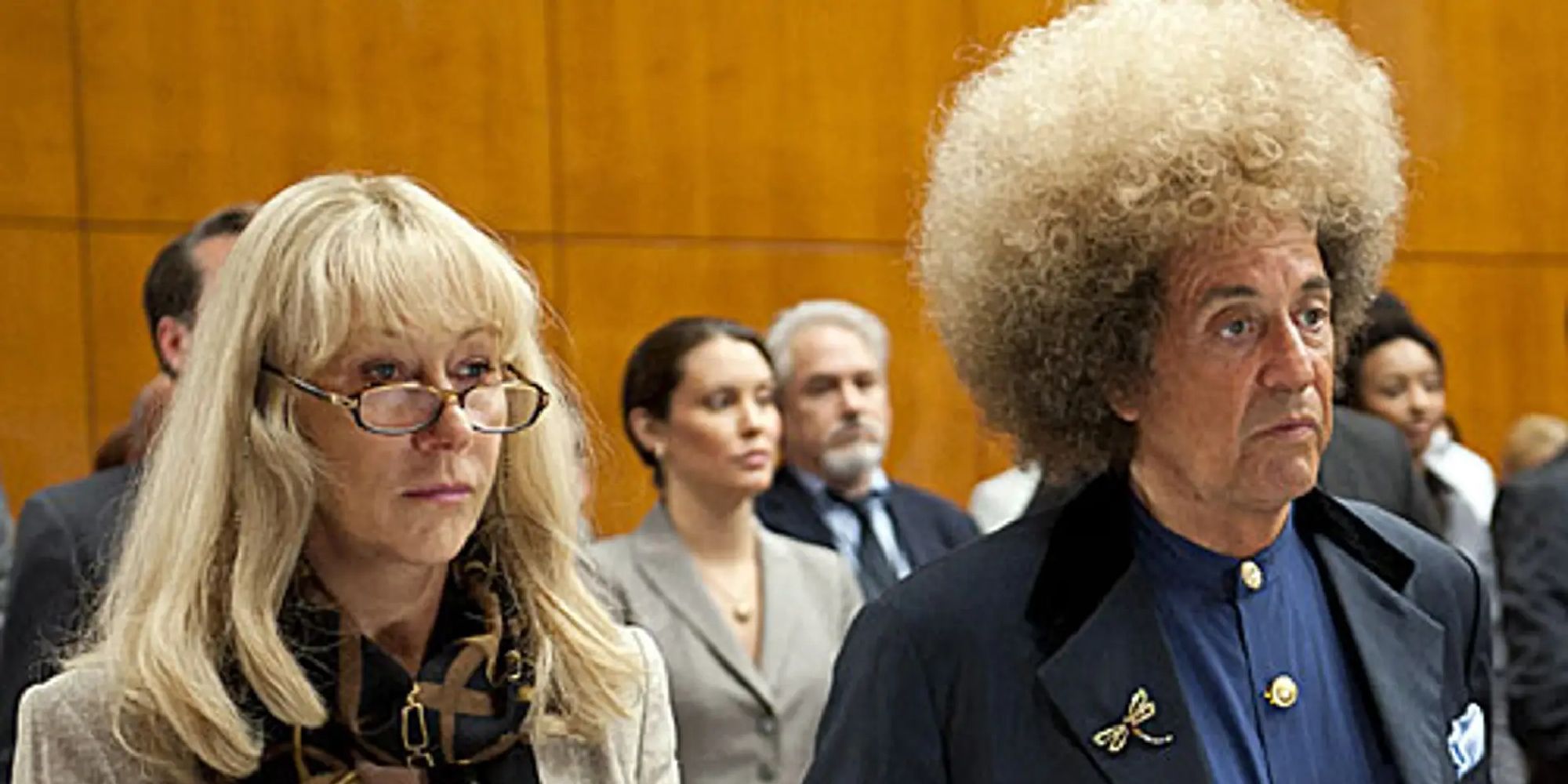 Helen Mirren and Al Pacino in Phil Spector