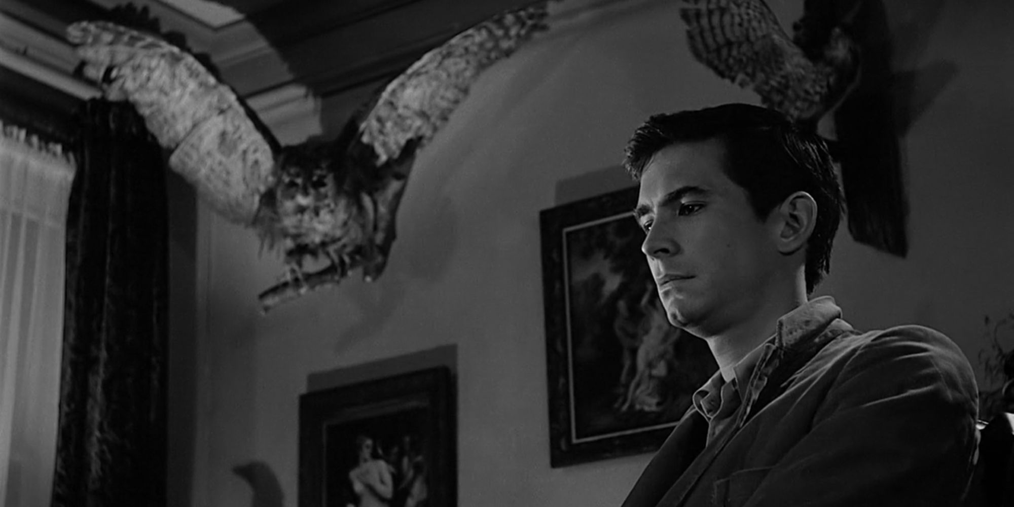 Anthony Perkin as Norman Bates in Psycho (1960)