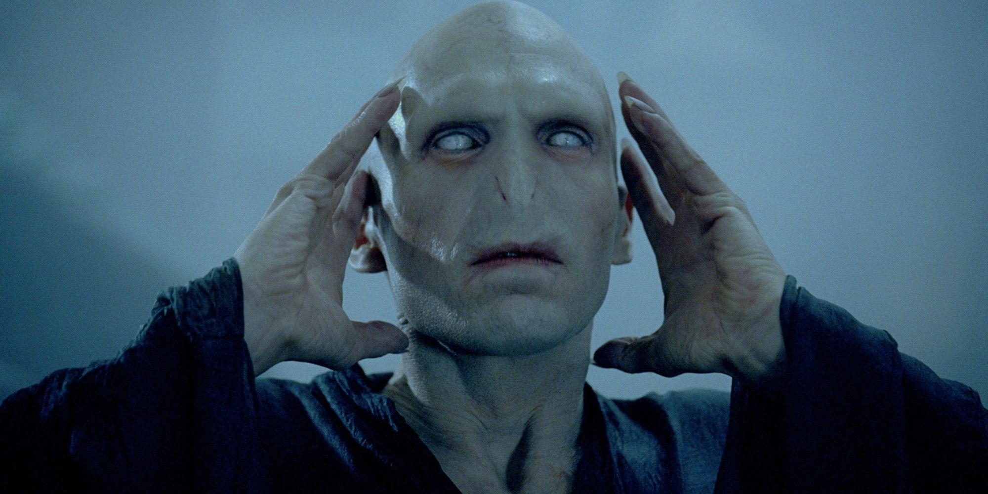 Ralph Fiennes as Lord Voldemort in 'Harry Potter'