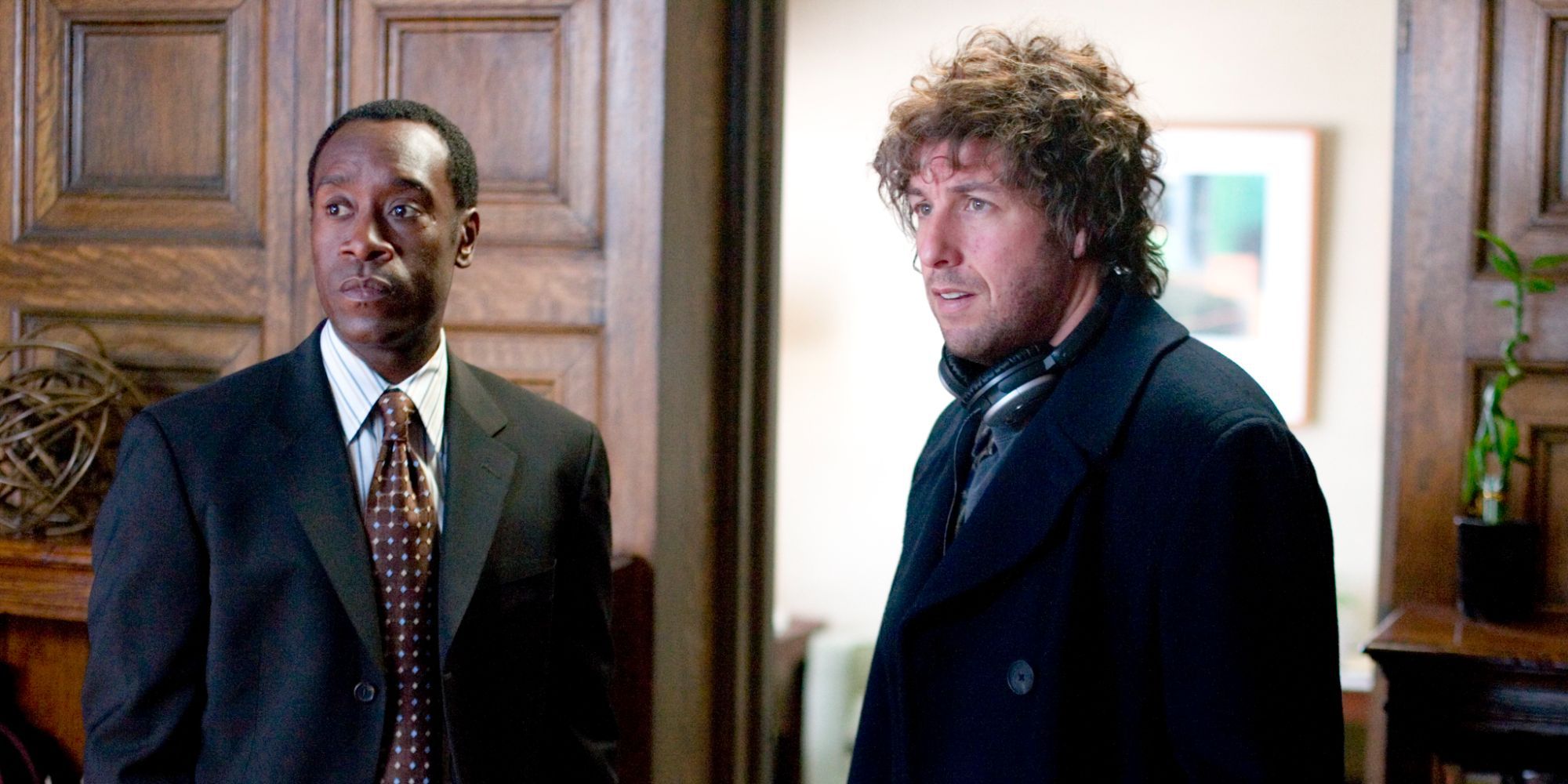 Adam Sandler and Don Cheadle in &lsquo;Reign Over Me&rsquo;